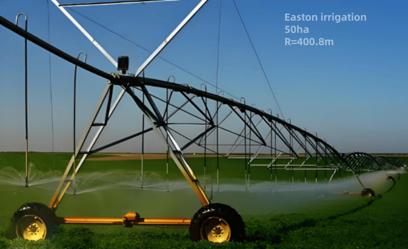 Irrigation 50 hectares land
